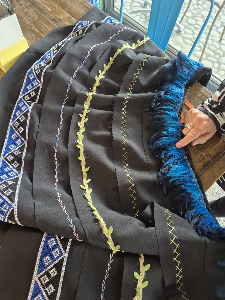 Woven cloak